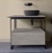 Modern Console Vanity with Grey Oak Cabinet, 35